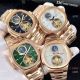 Clone Patek Philippe Nautilus Automatic Watch Rose Gold White Tourbillon Face (9)_th.jpg